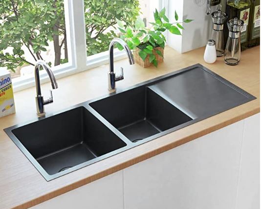 fregadero 2 senos leroy merlin